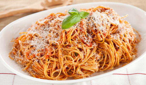 Domatesli Spagetti Yasam