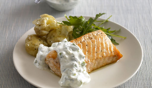 Dereotu soslu somon nasıl yapılır?