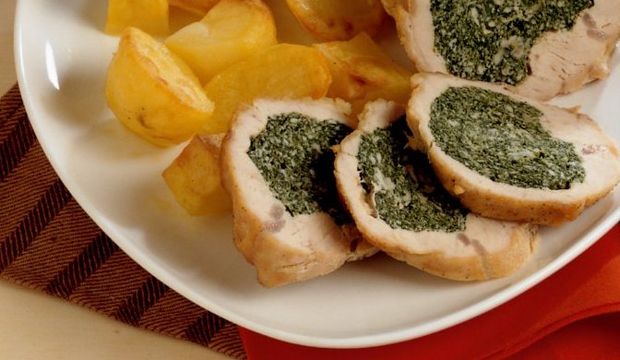 Ispanak dolgulu hindi rosto