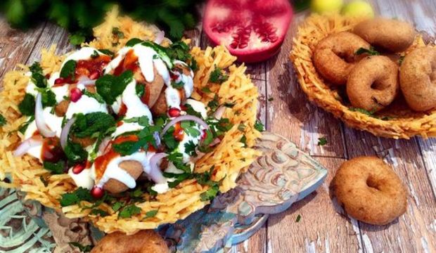 Yoğurt soslu patates sepeti nasıl yapılır?