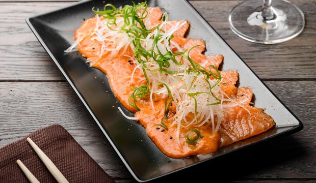 Somon carpaccio