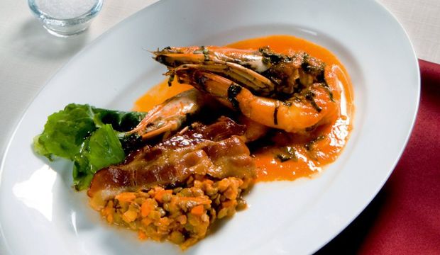 Mercimek sote ile Çıtır Karides