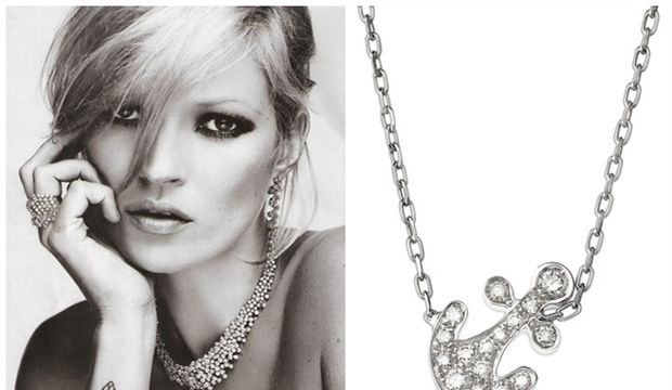 Başarılı model Kate Moss tasarım basamaklarını hızla tırmanıyor