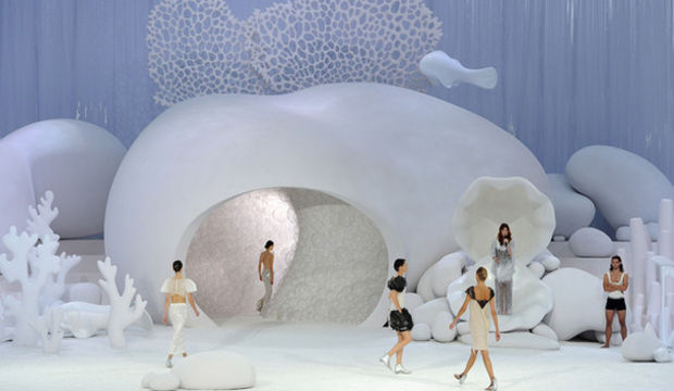 Denizin derinliklerinde Chanel 2012 İlkbahar/Yaz Koleksiyonu