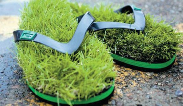 Çimde yürüme hissi veriyorlar!