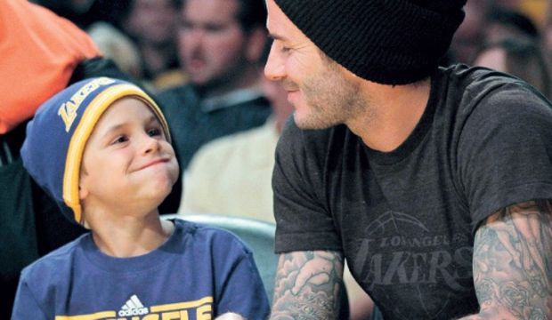 Jolie ve Beckham’ın çocukları karıştı!