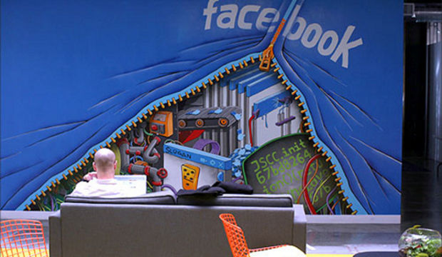 Hem ilginç hem eğlenceli Facebook ofisleri