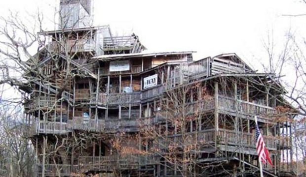 Dünyanın en büyük ağaç evi! Yaşam