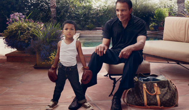Muhammed Ali Louis Vuitton'un yüzü oldu!