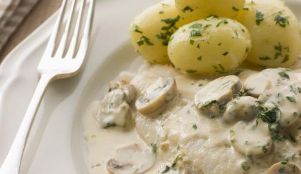 Hindistan cevizi soslu dil balığı...