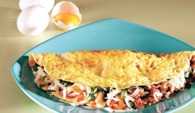 Şişko omlet...