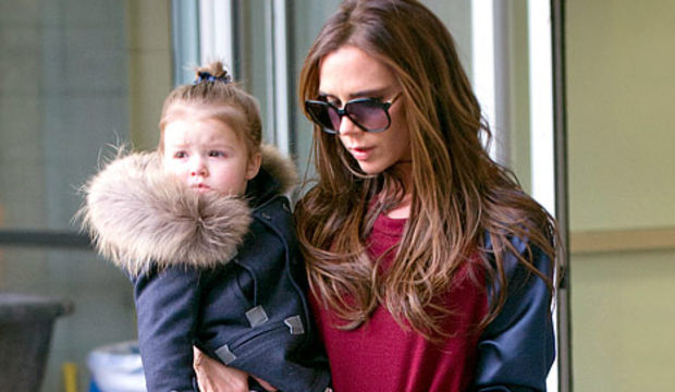 19 aylık Harper defile kaçırmıyor!