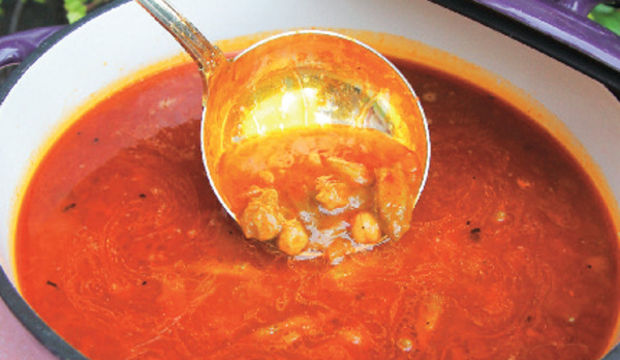 Kuru bamyalı çorba