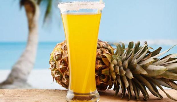 Ananas suyu ile güzelleşin…