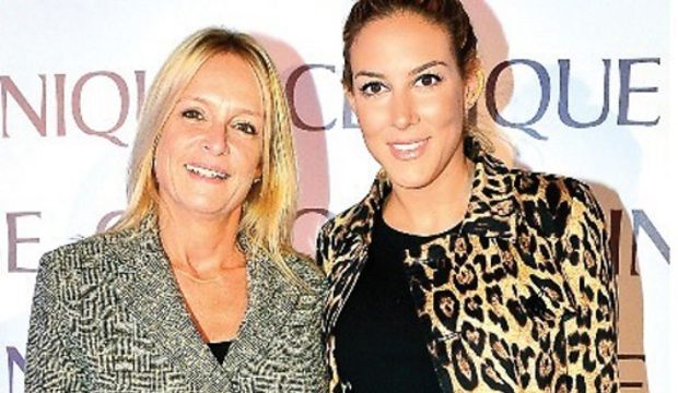 Anne-kız güzellik için bir arada...