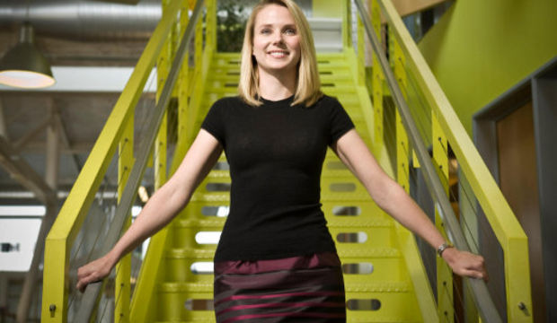 Odasının yanına kreş yaptıran Marissa Mayer...