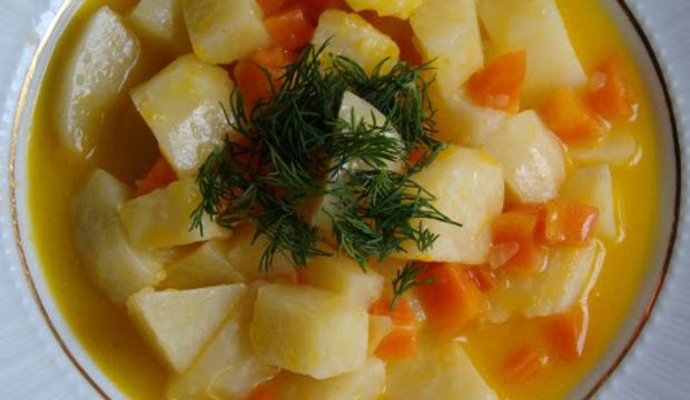 Zeytinyağlı ayvalı kereviz