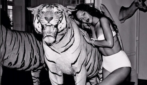 Hayvanseverler Rihanna'ya kızacak