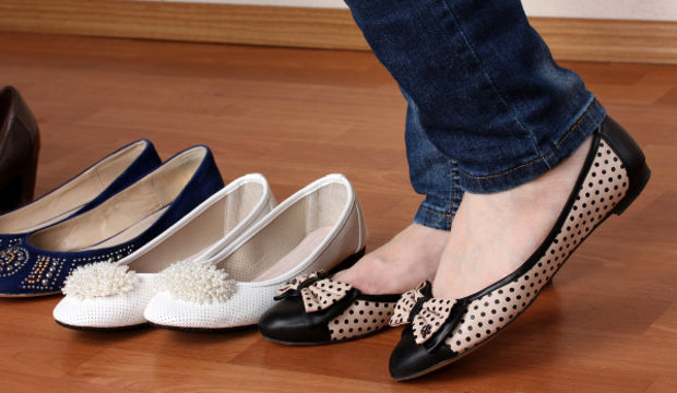 Düz ayakkabı yeniden moda