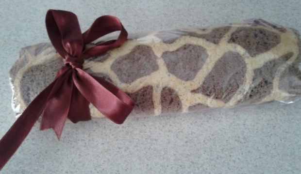 Muzlu zebra rulo pasta