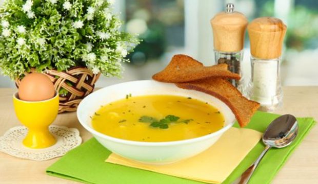 Kremalı tavuk çorbası