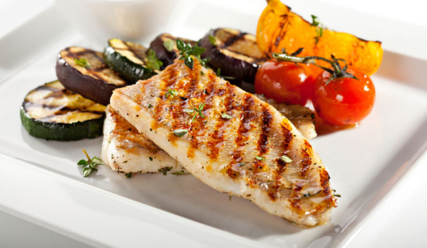 Saray usulü pazıda levrek