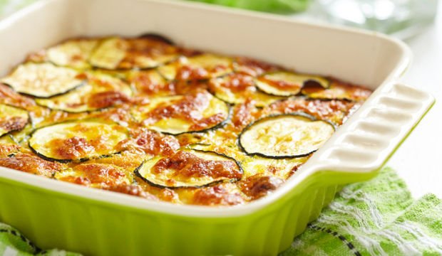 Fırında mantar soslu kabak tarifi