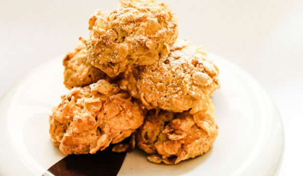 Mısır gevrekli kurabiye