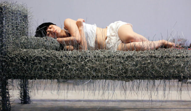 Sanat için 36 gün yatacak