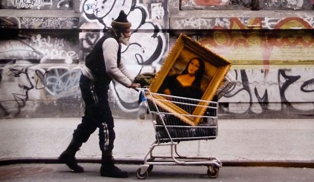 Banksy çizimlerindeki mesaj...