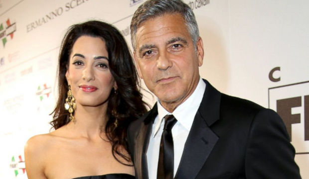 Clooney'den nikah jesti...