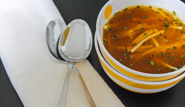 Naneli makarna çorbası tarifi