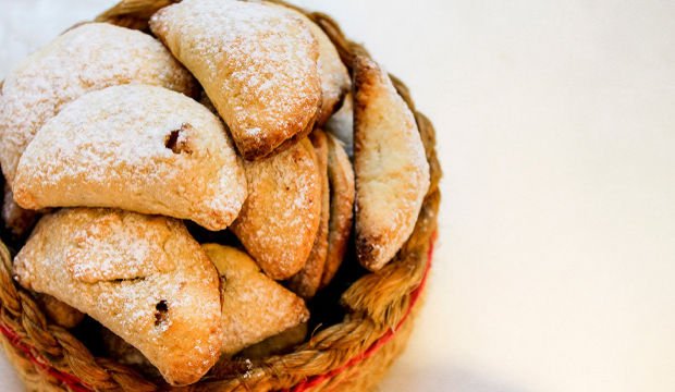 Elmalı ve kişnişli kurabiye