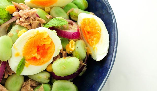 Bakla salatası