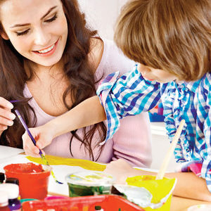 Anneler ve çocuklar için sanat