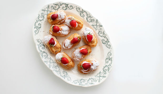 Çilekli ekler tarifi