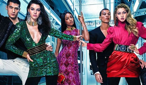 H&M ve Balmain iş birliği