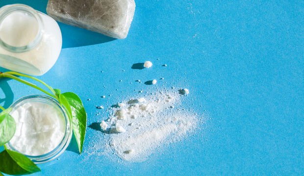 Mükemmel cilt ve saç için karbonat