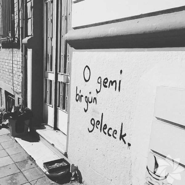 Poyraz Karayel duvar yazıları Yaşam