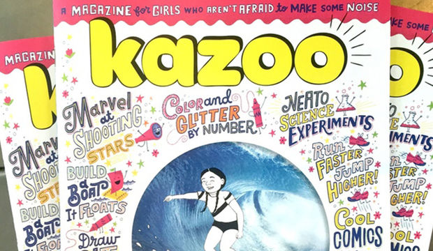 Uzayı seven kızlara feminist dergi Kazoo Magazine