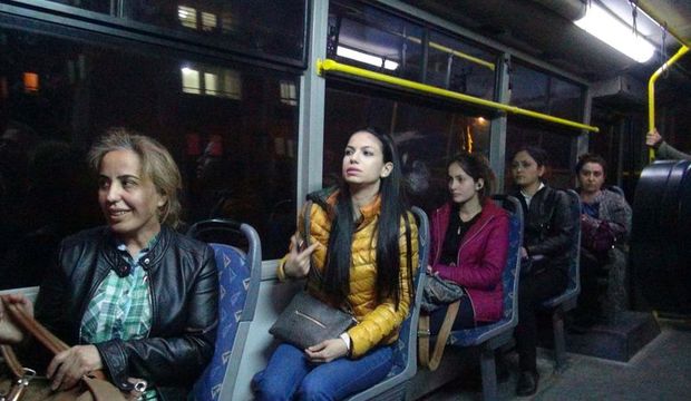 Kadınlar otobüslerden istediği yerde inebilecek