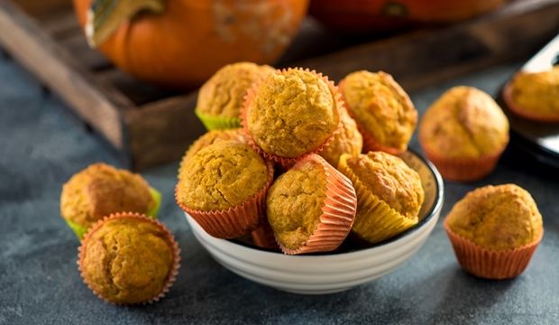 Balkabaklı muffin