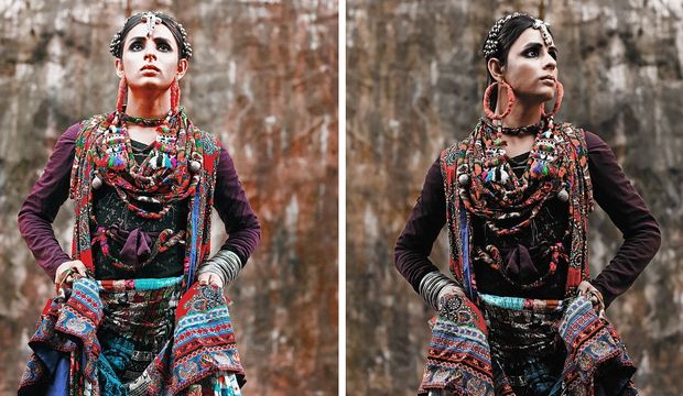 Pakistan'ın ilk trans modelinden çarpıcı fotoğraflar