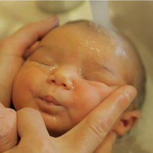 Kusursuz bebek banyosu