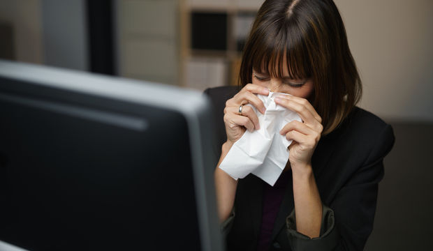 Sağlıksız ofis zatürreye davetiye çıkarıyor!