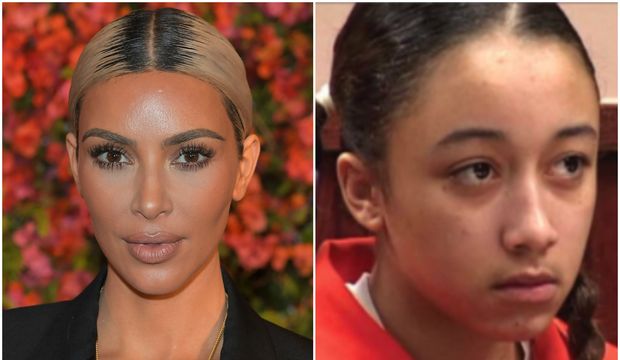 Kardashian genç kıza sahip çıktı