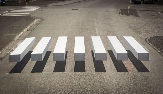 3 boyutlu yaya geçidi