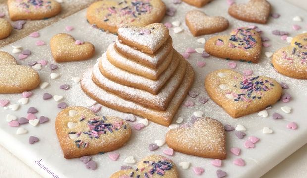 Limonlu sable bisküviler