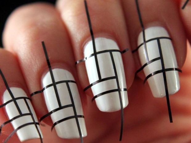 Kolay nail art modelleri Kolay nail art modelleri
