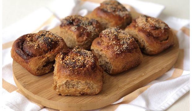 Tahinli pekmezli çörekler